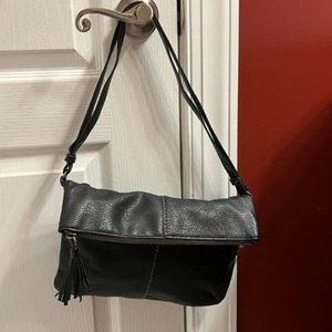 Lucky Brand Leather Foldover Crossbody